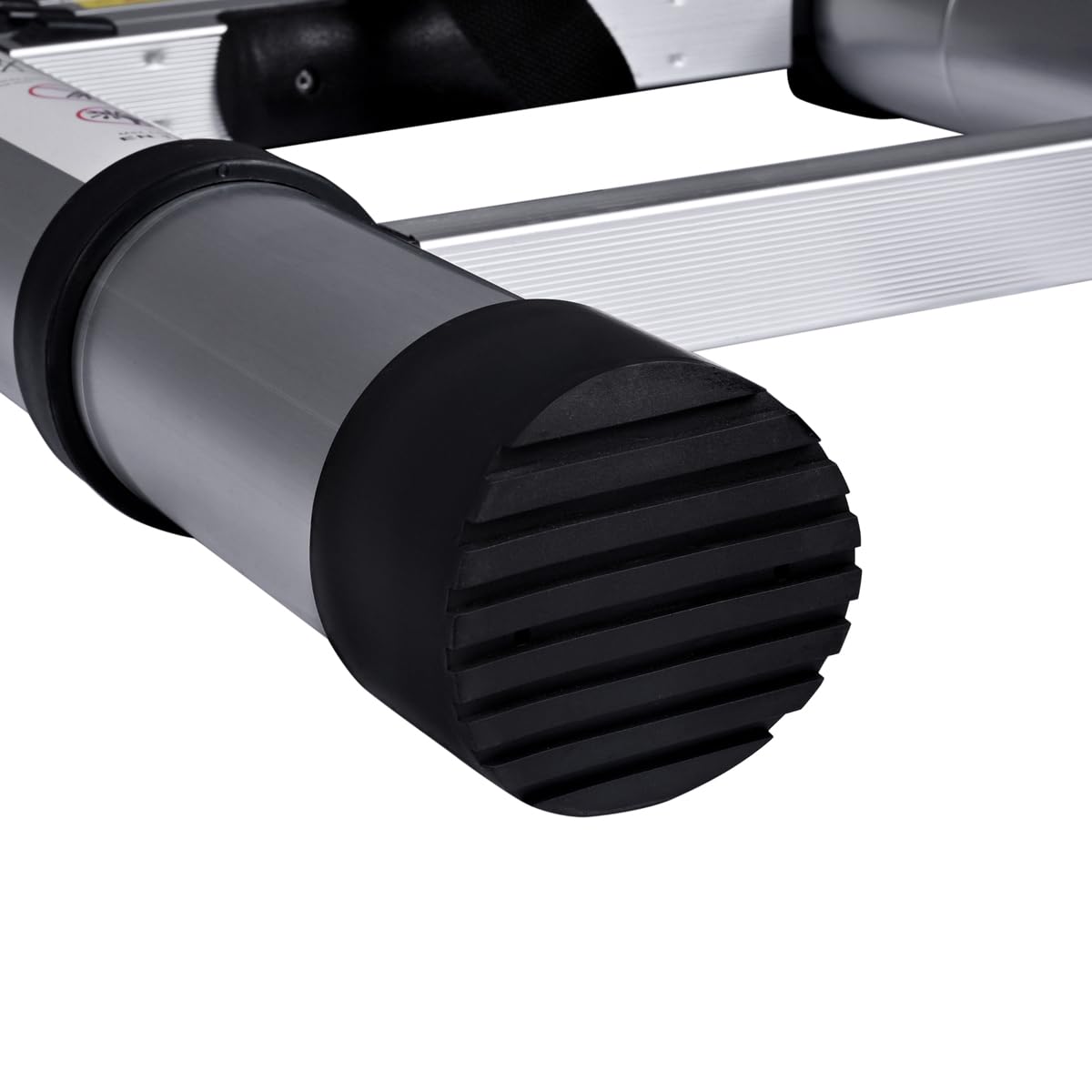Escalera Telescópica 5 Metros de Aluminio Extensible y Plegable | Compacta, Ligera, Portátil y Antideslizante | Ideal para Uso Doméstico, Profesional, Reformas, Jardín, Taller, Alturas