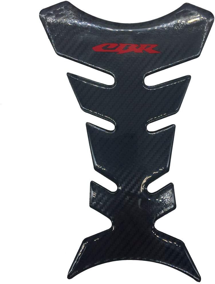 Red Carbon Fiber Motorcycle Tank Protector 8 ‘’ Pad For Honda CBR600RR CBR 1000 600 900 954 929 RR