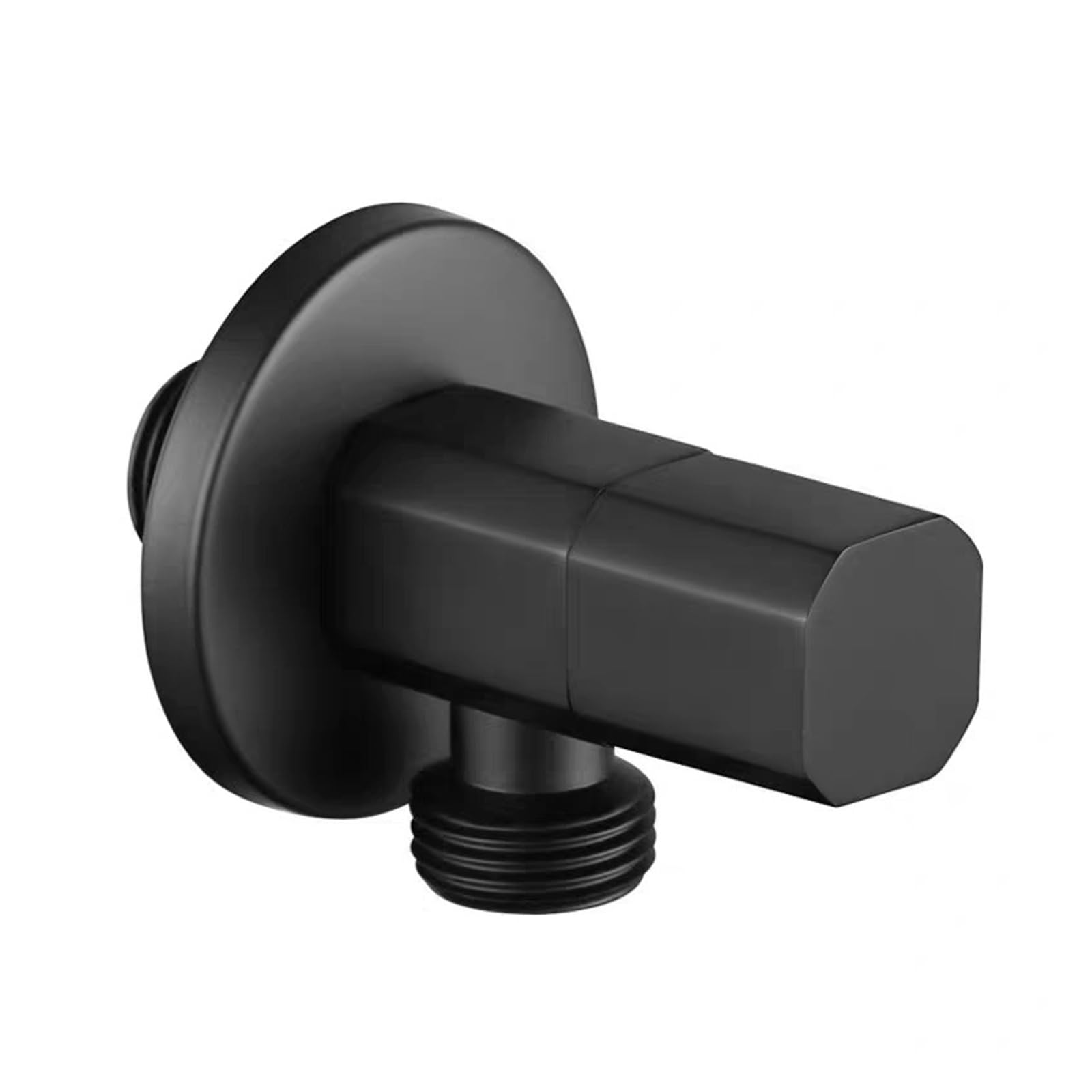 Iklaaqetbxps Black A Brass Wall Mounted Household Multi-Scene Angle Shut-Off Valve