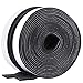 MAGZO Weather Stripping Door Seal, 1 Inch Wide X 1/8 Inch Thick Adhesive Foam Tape Soundproof Weatherstripping for Windows, 2 Rolls Total 33FT Black