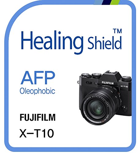 Healingshield XLV[tیtB Oleophobic AFP Clear Film for Fujifilm Camera Finepix X-T10 [2pcs]