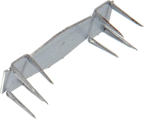 The Hillman Group 122728 No.0 Carpintero de madera, paquete de 40, sin tamaño, plateado