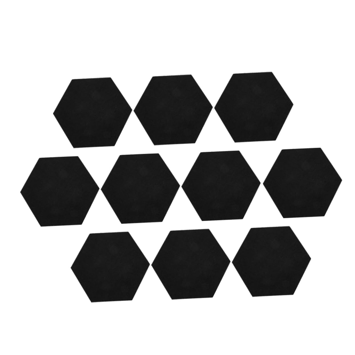 ARTIBETTER 10pcs Felt Mat Soundproofing Wall Panels for Home Office Decor Creative Memo Board Tiles Felt Message Boards for Indoor Use