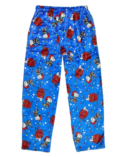 Men's Pajama Pants Lounge Graphic Print with Adjustable Elastic Waistband Side Pockets4