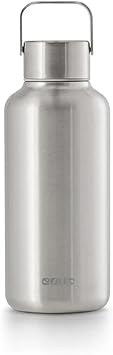 EQUA Timeless Stainless Steel Bottle 600ml, Steel