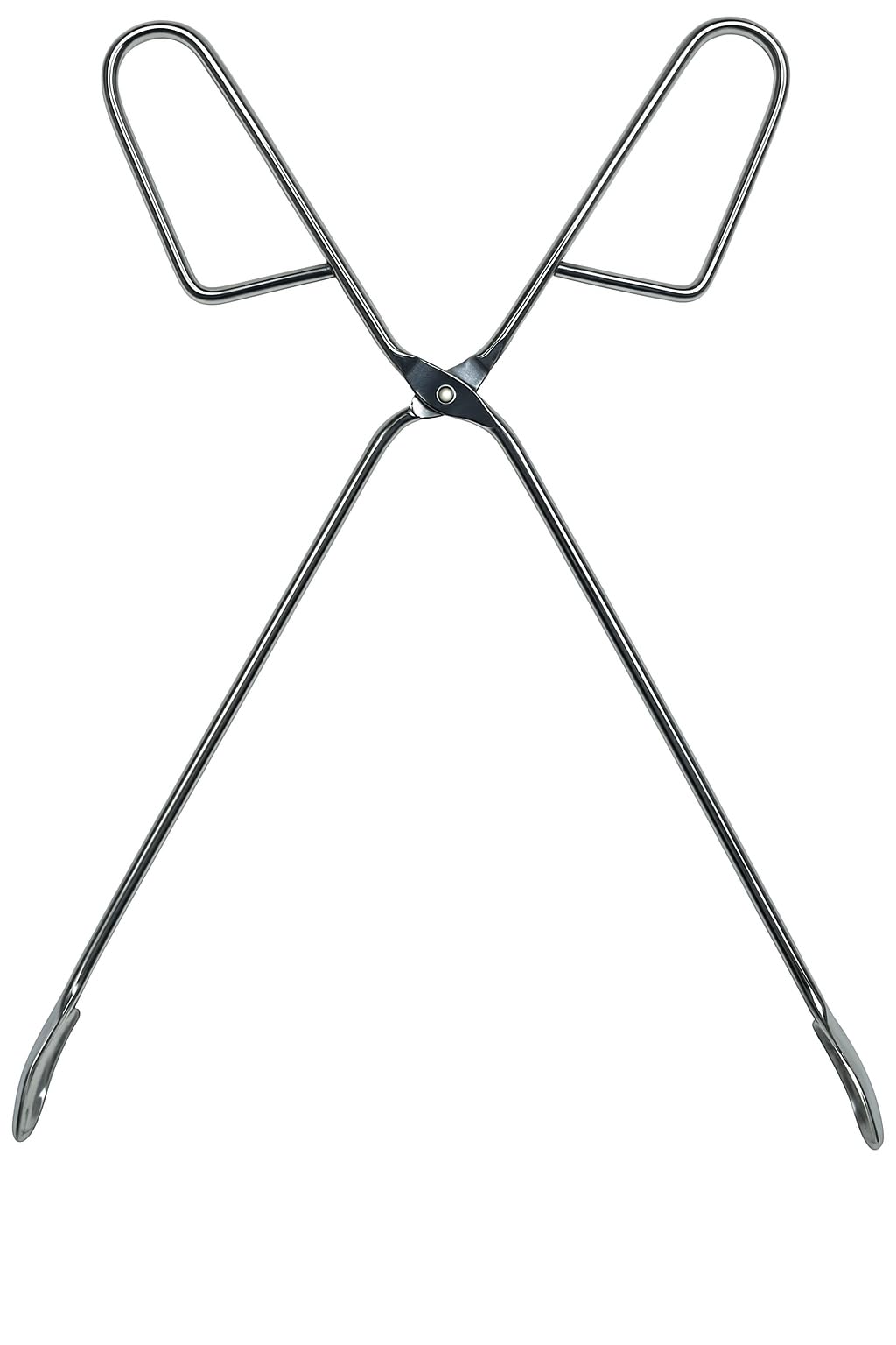 Pince à barbecue en acier inoxydable 31 cm – Pince anti-rouille, résistante à la chaleur, idéale pour barbecue, cuisine et camping – Outil professionnel pour viande, légumes, saucisses et plus