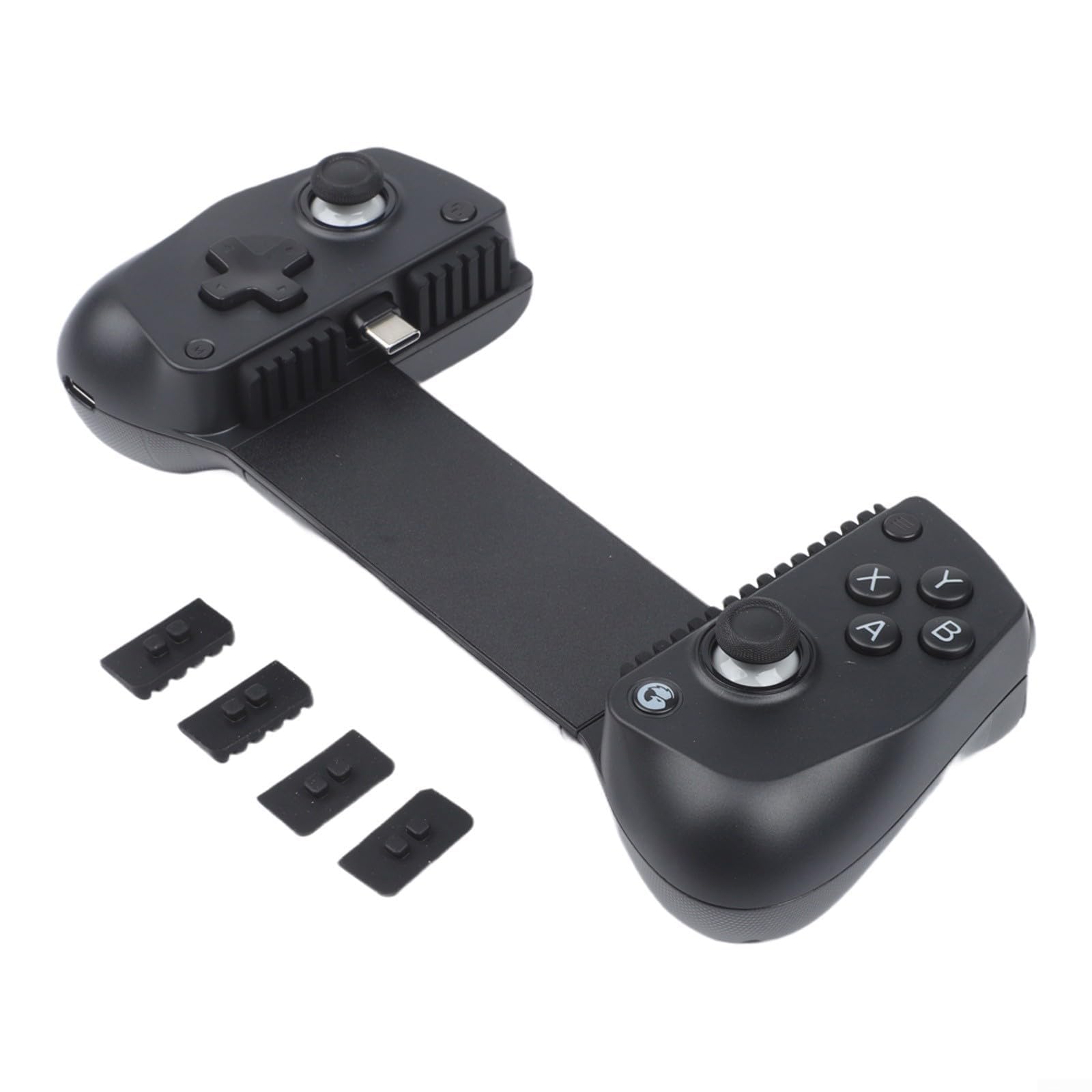 Controller di gioco estensibile per Android e per dispositivi iOS con addominali compatti per giochi portatili per sessioni di gioco in colore rosa