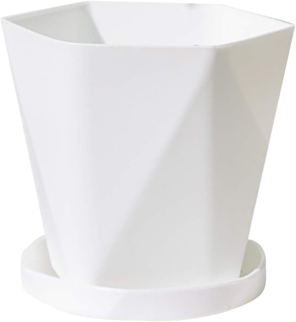 PANGHUBO Plastic Flower Pots Flower Pot Balcony Thick Large Resin Pot