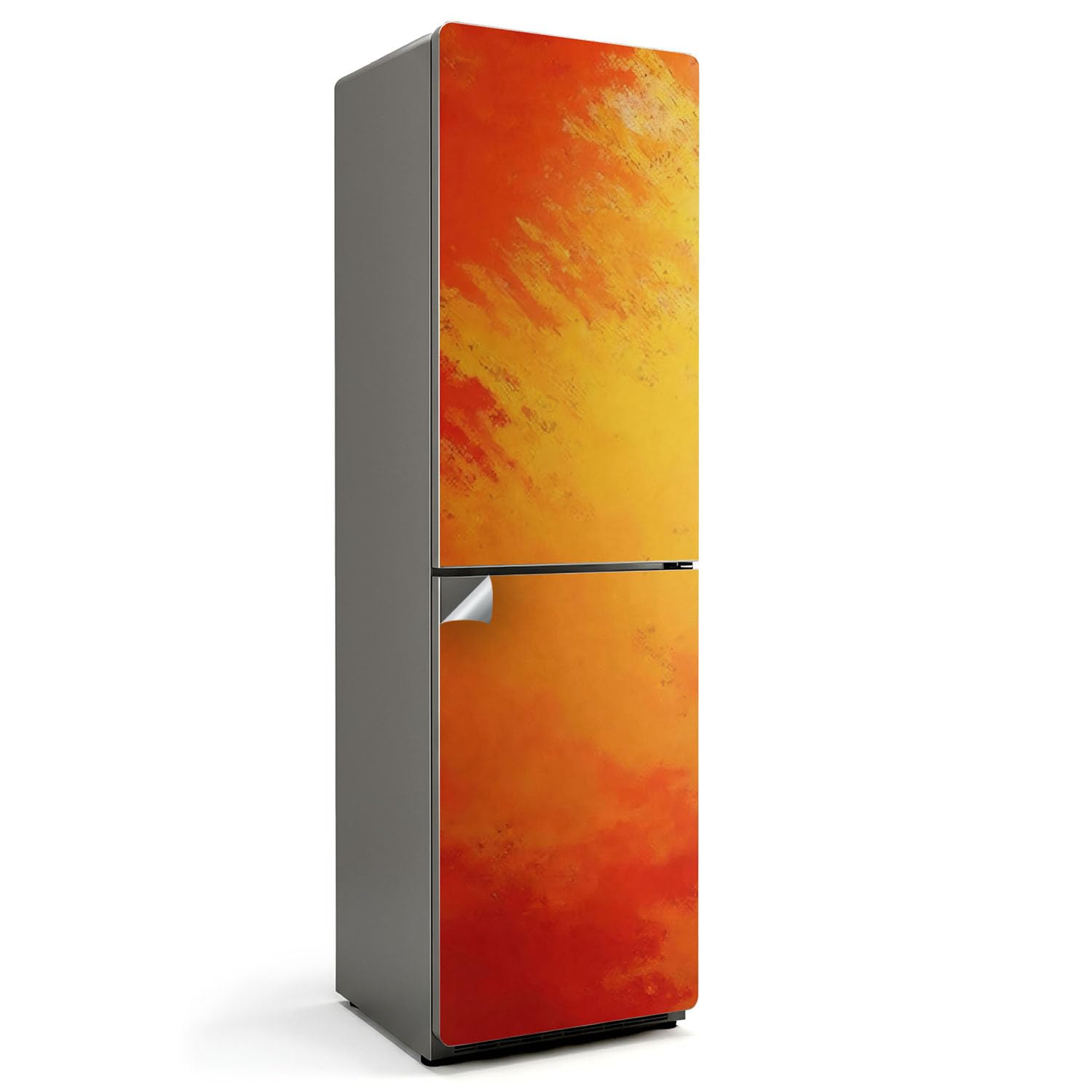 Décalcomanie auto-adhésif pour cuisine 60x205 cm pour masquer les défauts d'un frigo