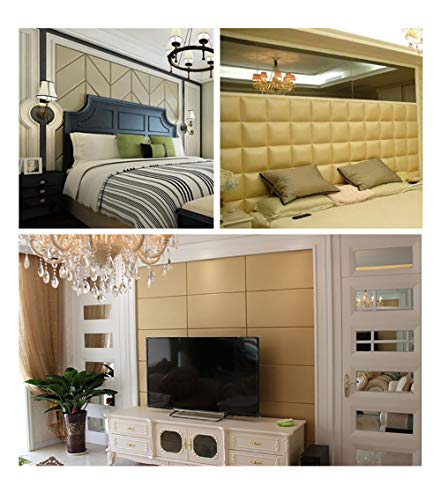 Simili cuir tissu bronze 1.38x2m pour ameublement de canapé et siège auto - 6
