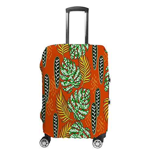 Housse de valise lavable motifs plantes pour protéger vos souvenirs de voyage sereinement