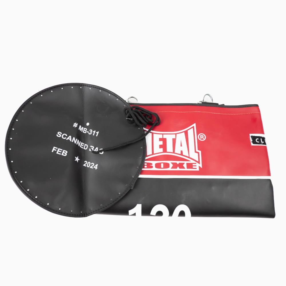 Saco de Boxeo vacío de Metal MB311V – Negro