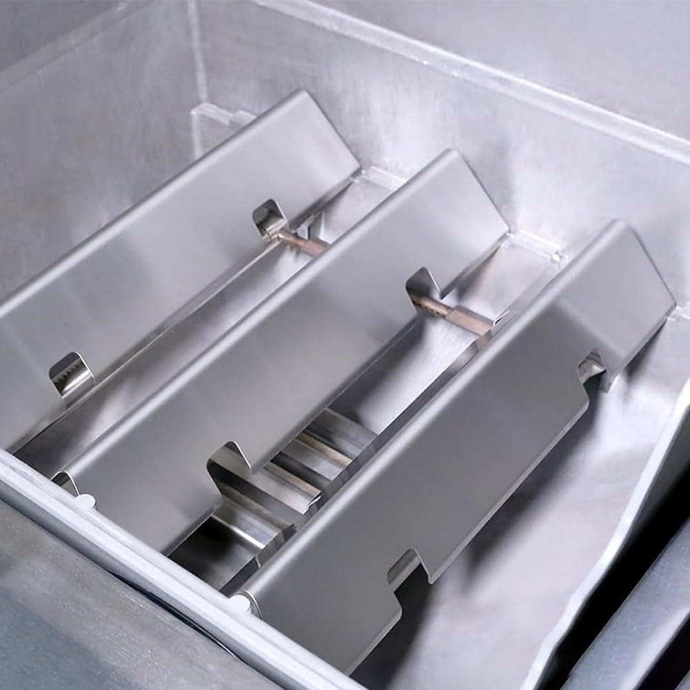 Barras de barbacoa de acero inoxidable para saborizador, para Weber GS4 para Spirit II serie 200 para parrillas Spirit serie 200(2013-2017), para E/S-210, E/S-220, para Flavorizer para Parrilla de Gas