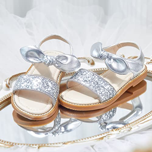 Image of Kiderence Toddler Girls Sandals Little Girls Kids Summer Shoes Toddler Sandals