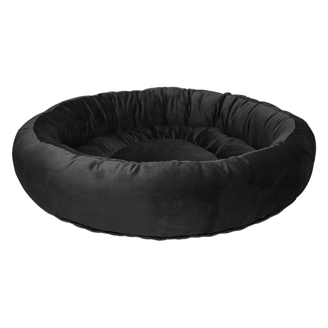 Cutepups (XXL Size,Black Color Round Shapes and Reversible Soft Velvet Dog Bed for Sleeping and Non-Slip Bottom Pet Bed for Dog (B0CWDMTWY6) Amazon Price History, Amazon Price Tracker