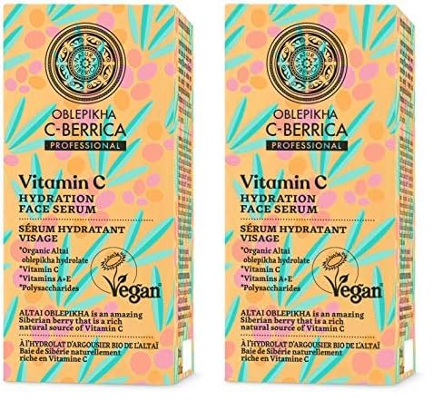 Sérum Facial Hidratante Oblepikha C-Berrica 30 ml de sérum (Paquete de 2)