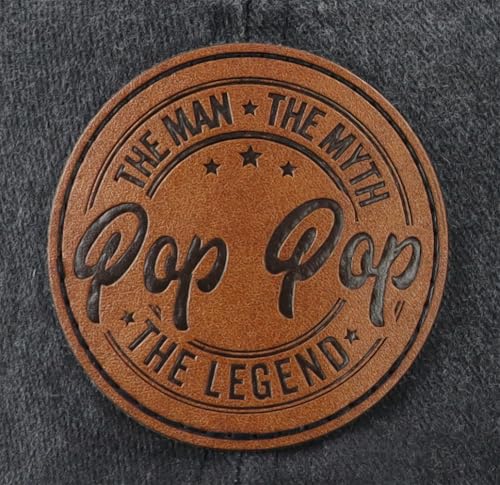 Image of The Man The Myth The Legend Hat for Men, Funny Adjustable Cotton Family Baseball Cap