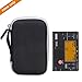 Aproca Black Hard Storage Travel Case, for Korg TM70 Tuner (TM70TBK) / Korg TM60BK / WEGROWER Tuner Metronome and Accessories