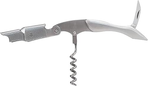 Miniatura 8 de Paquete de 2 Sacacorchos profesional Abrebotellas de vino con cortador de papel de aluminio abridor manual de botellas de vino para camareros