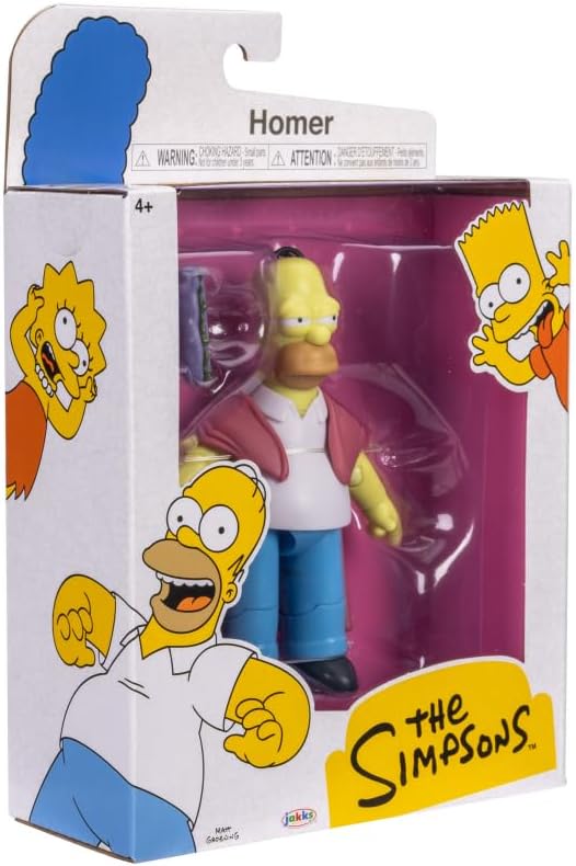 The Simpsons Action Figures 5-Inch Sick Homer with Hoagie