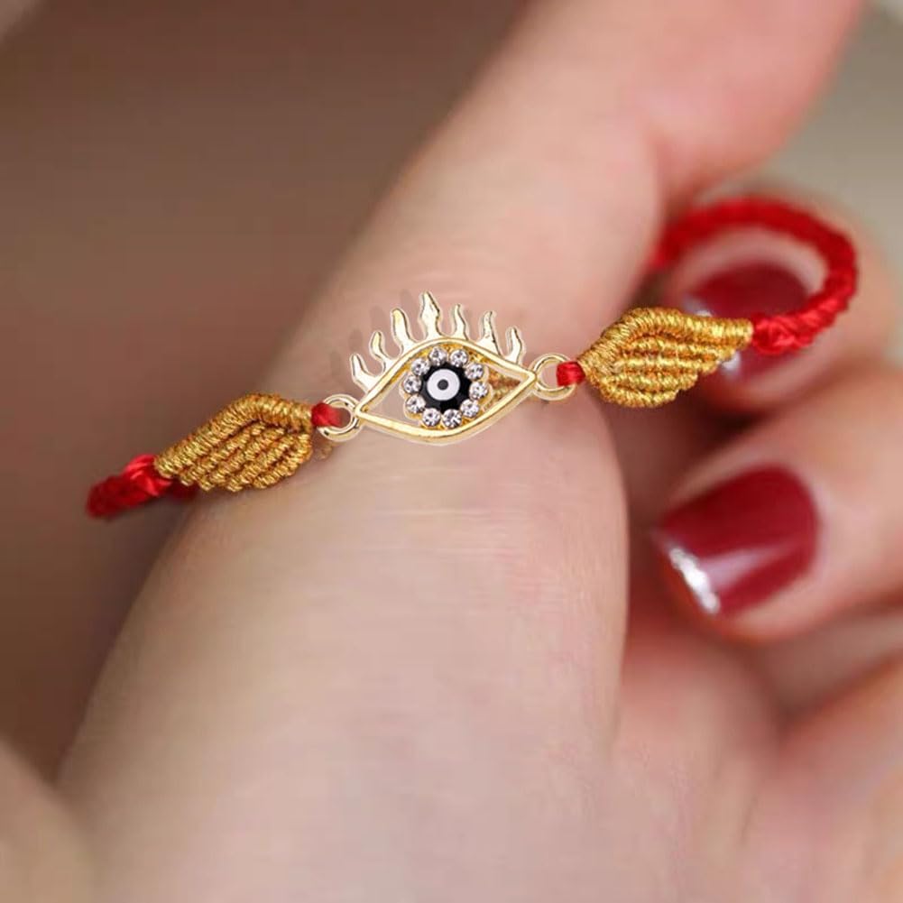 Demon Eye Charm Evil Eye Eyelash Charms 30 Pcs Alloy Enamel Evil Eye Charms Jewelry Connectors for DIY Craft Key Chain Bracelet Necklace Jewelry Making - Image 4