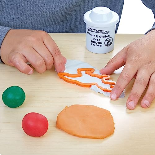 Colorations Wheat & Gluten Free Glitter Dough - 6 Colors (2 oz Each) | Non-Toxic, Play Dough, Bulk Set, Sensory Kit, Party Favors, Classroom Pack - Thumbnail 6
