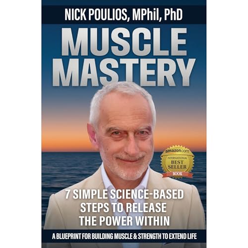 MUSCLE MASTERY Audiolibro Por NICK POULIOS arte de portada