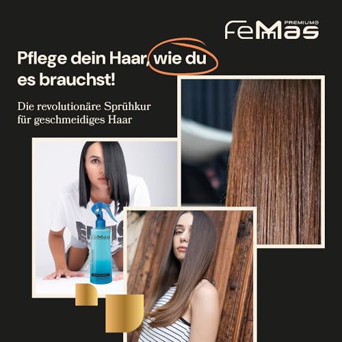 Feuchtigkeitsspray für Haare Femmas Bi-Phase Kollagen Leave-in