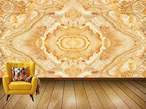 Avikalp Exclusive AVZ0706 European Creative Marble Texture Tv Background Wall HD 3D Wall Sticker(304cm x 274cm)