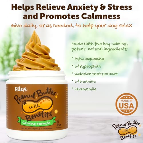 Rileys-Calming-Peanut-Butter-for-Dogs-Dog-Peanut-Butter-Calming-Aid-Separation-Anxiety-Relief-for-Dogs-846-oz - Cucciolini Doodles Rileys-Calming-Peanut-Butter-for-Dogs-Dog-Peanut-Butter-Calming-Aid-Separation-Anxiety-Relief-for-Dogs-846-oz