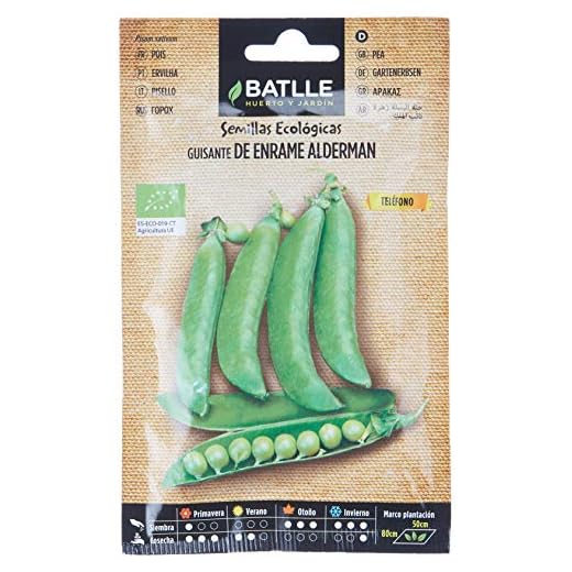 Semillas Batlle Guisante Alderman - ECO