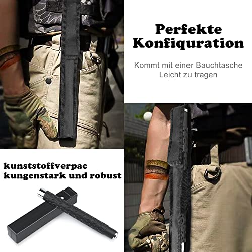 Multifunktional Wanderstöcke Tragbare Walking Stöcke aus Rostfreiem Stahl Telescopic Stock Multifunktionale Outdoor… - Image 4