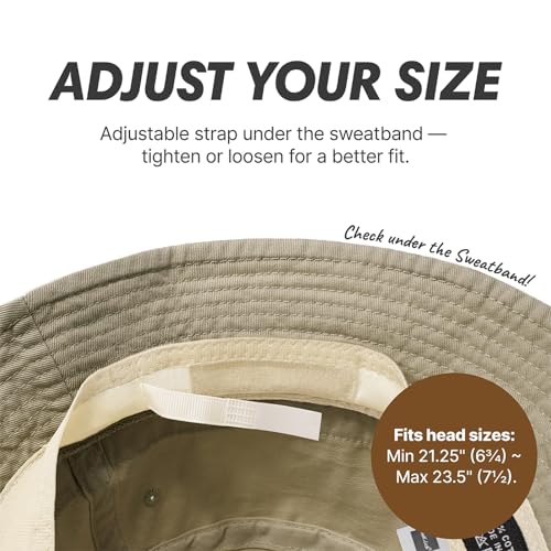 Image of Hot Summer Bucket Hat Trendy Cotton Sun Cap for Beach Golf Fishing | Breathable cotton, fun outdoor vacation style, packable boonie design for men and women