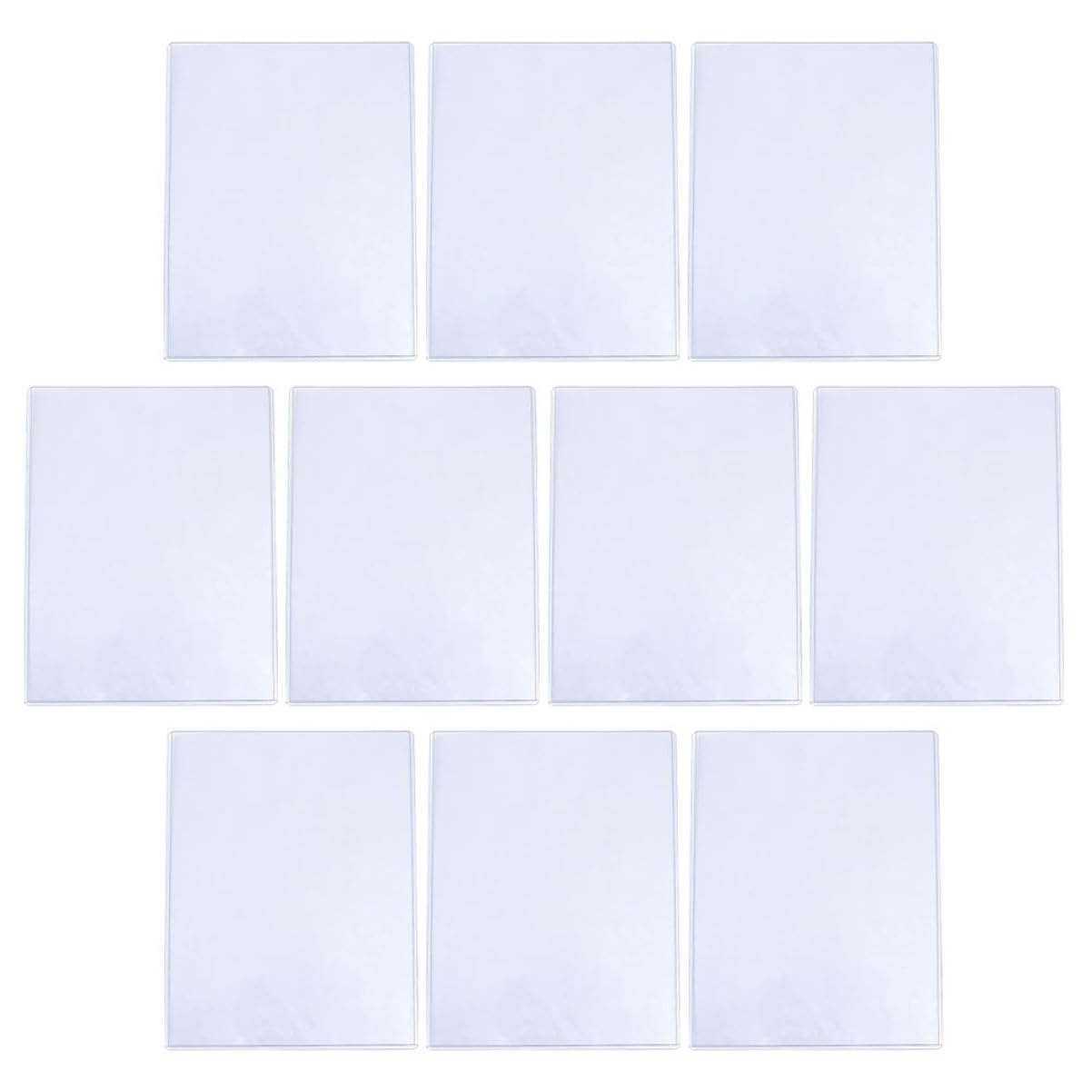 Operitacx Copertine Protettive Trasparenti in Plastica Pratiche 12 Pezzi per Organizzare e Conservare Collezioni Fotografiche in Maniera Affidabile per Foto