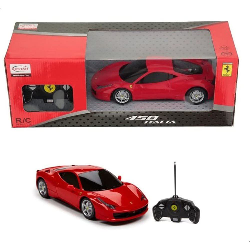 RA Star 53400 1:18 Scale Ferrari 458 Italia Remote Control Car Toy