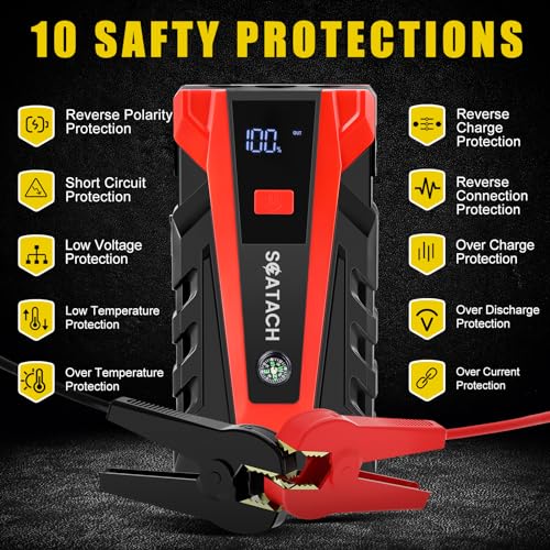 Scatach COCY-011 3000A Car Battery Jump Starter,12V Jump Starter Battery Pack thumb #3