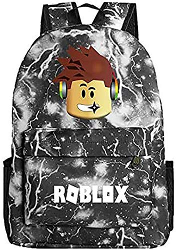 Lelestar Mochila Luminosa para niños  de día Roblox  para computadora portátil