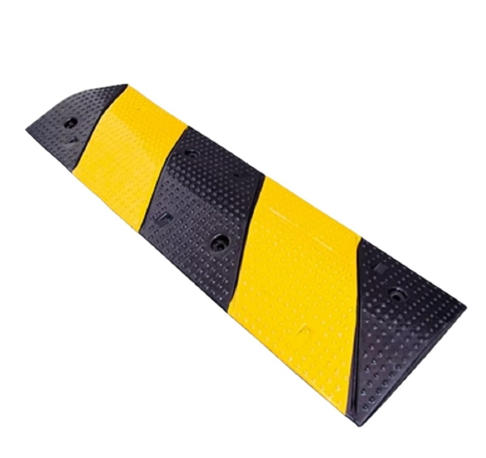 Ground Speed Bumps Rubber Speed Bump Ramp Deceleration Belt, Road Reducer, Cushion Shock Auto Limit Ridge Buffer Zone(Color 2)