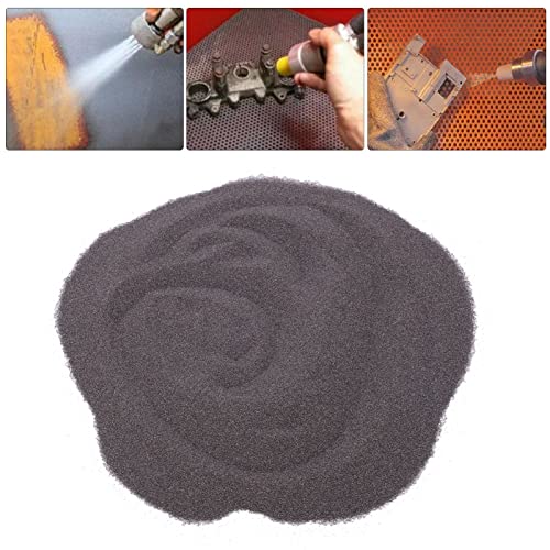 Aluminium Oxide Blasting Media Reusable Incisive Blast Powder Brown Fused Alumina Sand Aluminum Oxide Abrasive Media for Polishing Grinding 1KG 220 Grit - Image 3