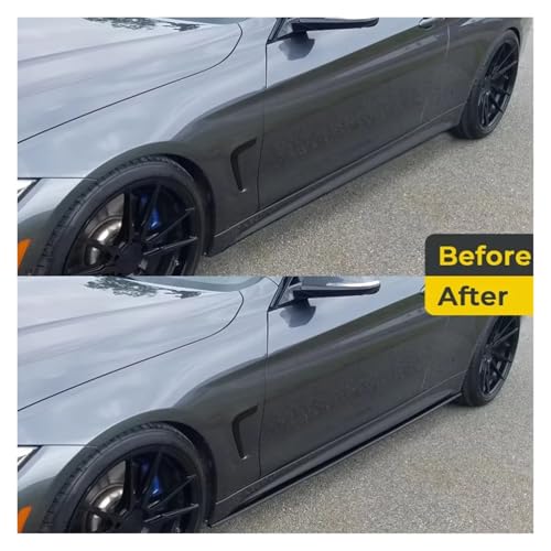Faldón lateral para parachoques de BMW E90 E92 E93 M3 2005-2013, paneles divisores de carrocería 3