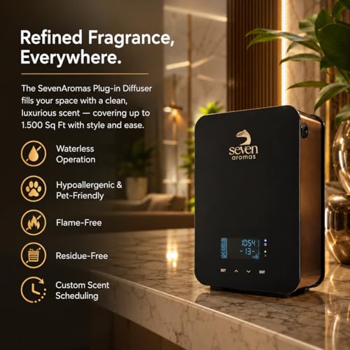 Difusor aromático eléctrico SevenAromas SV711 waterless miniatura 2
