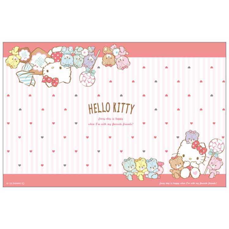 Amazon.co.jp: サンリオワイドランチクロス カラフルタイニーチャム 