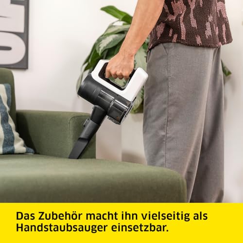 KÄRCHER Akku-Staubsauger VCS 3 Nano Complete, 3 Saugstufen mit intelligenter Schmutzerkennung & LED-Licht...