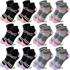 6 Pairs Black(3 Color) + 6 Pairs Grey(3 Color)