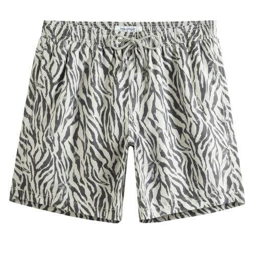 Image of maamgic Mens Swim Trunks Quick Dry Mesh Linner with Pockets 7 inch Beach Shorts