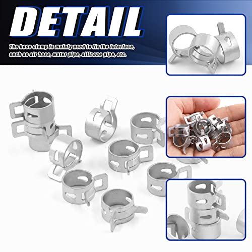 Collier de serrage à ressort 18mm pour éviter les fuites de vide