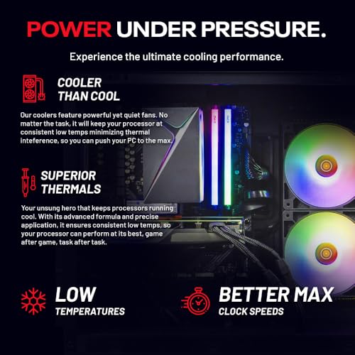 undefined Skytech Azure Gaming PC Desktop, Ryzen 7 5700 3.7 GHz (4.6GHz Turbo), NVIDIA RTX 5060 8GB, 1TB NVMe SSD, 32GB DDR4 RAM 3200, 650W Gold PSU, Wi-Fi, Win 11 の商品画像 5