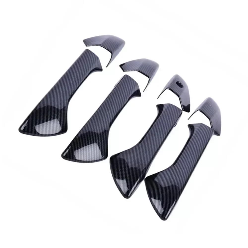 WSX5FC Exterior Door Handles 1 Set for Accord Sedan 2008-2012 Exterior Door Handle Frame Cover Moulding Trim ABS Protective Sticker Accessories