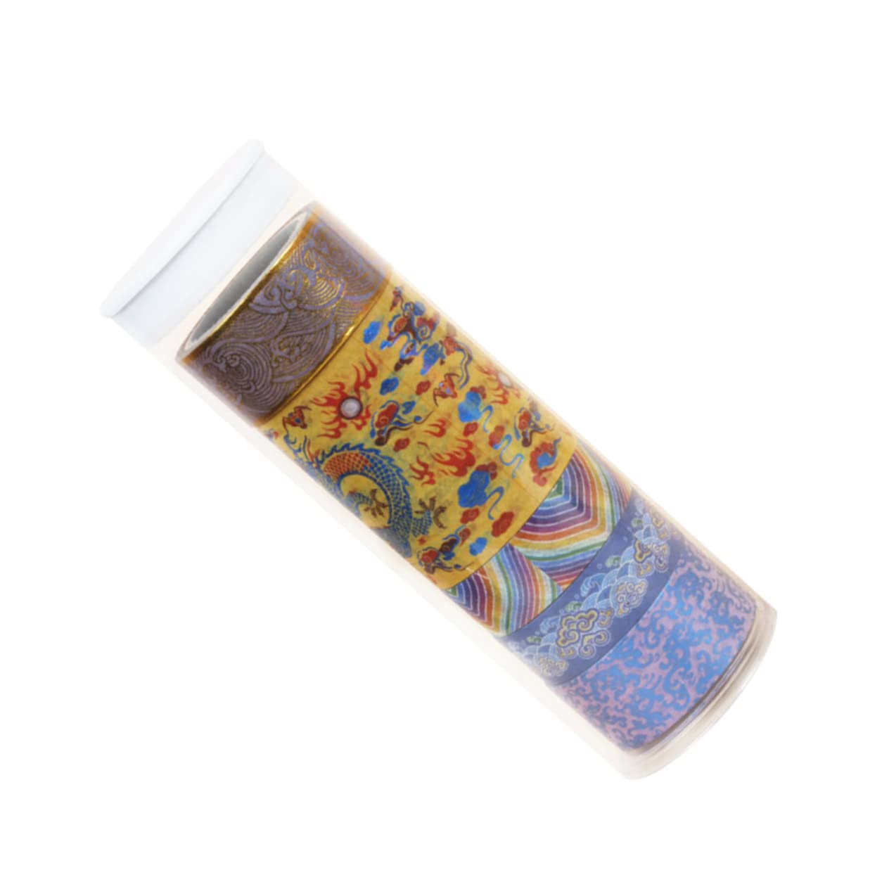 Operitacx 3pezzi Washi Tape Decorativo Per Fai Da Te Con Design Elegante e Nastro Adesivo Per Scrapbooking e Decorazione Di Regali Di Nastri Carta Per Ragazzo Ragazza e Ragazze Drago