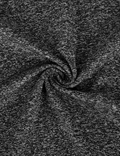 Koscacy Bowling Shirt For Women, Long Sleeve V Neck Half Zip Golf Pullover For Ladies Gym Training Outdoor Sports Workout Tennis Top Black Small #TOP6